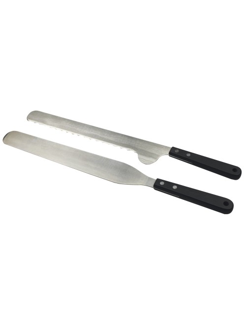 Set Of 2 Knives For Glue Strengtheners Removal